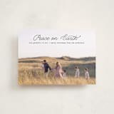 "Grace & Gratitude" - Holiday Cards in Noir by Annie Clark - Front