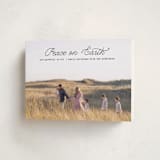 "Grace & Gratitude" - Holiday Cards in Noir by Annie Clark - Folded Card