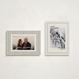 "Jovie" - Holiday Cards in Frost by Pati Cascino - Photo Orientation Options