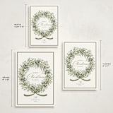 "Christmas Bow" - Holiday Cards in Pine by Susan Moyal - Formats Available