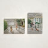 "Update" - Holiday Cards in Snow by Kennedi Shaw - Photo Orientation Options