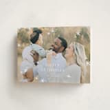 "Twinkle!" - Holiday Cards in Snow by Wildfield Paper Co - Folded Card