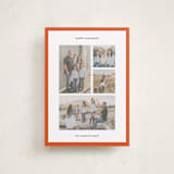 "Classic Collage" - Holiday Cards in Berry by Wendy Chung - Front