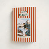 "Bold & Bright" - Holiday Cards in Mistletoe by Ekko Studio - Folded Card