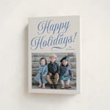 "Durham" - Holiday Cards in Sky by Jackie Crawford - Folded Card