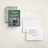 "Durham" - Holiday Cards in Forest by Jackie Crawford - Assembled