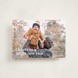 "Bright and New" - Holiday Cards in Sugar by Kimberly Morgan - Front