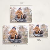 "Bright and New" - Holiday Cards in Sugar by Kimberly Morgan - Formats Available