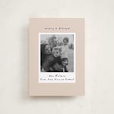 "Blessed Frame" - Holiday Cards in Butter Cream by Mansi Verma - Front