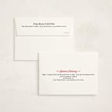 "You Made the List" - Holiday Cards in Candy Apple by Amy Payne - FREE Recipient Addressing