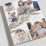 "Garland" - Holiday Cards in Snow by Rebecca Durflinger - Detail