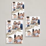 "Garland" - Holiday Cards in Snow by Rebecca Durflinger - Formats Available