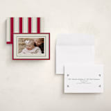 "Polka Dot Frame" - Holiday Cards in Stocking by Robert and Stella - Assembled