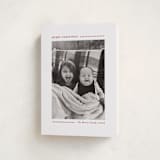 "Candy Cane Lines" - Holiday Cards in Candy Cane by Allison Orszak - Folded Card