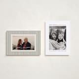 "Candy Cane Lines" - Holiday Cards in Candy Cane by Allison Orszak - Photo Orientation Options