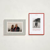 "newsie" - Holiday Cards in Candy Cane by Ellen Schlegelmilch - Photo Orientation Options