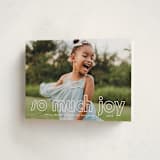 "Much Joy" - Holiday Cards in Snow by Annie Holmquist - Folded Card