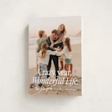 "Wonderfully Crazy" - Holiday Cards in Snowball by Erin L. Wilson - Folded Card