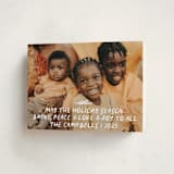 "all inclusive" - Holiday Cards in Snow by Angela Marzuki - Folded Card