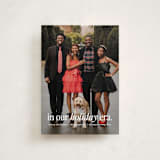 "holiday era" - Holiday Cards in Snow by Angela Marzuki - Front