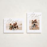 "Topper" - Holiday Cards in Golden by Jessica Williams - Photo Orientation Options