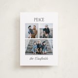 "classic merry triple" - Holiday Cards in Icicle by Kamala Nahas - Front