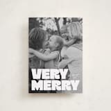 "Very Bold" - Holiday Cards in Snowflake by Jessie Steury - Front
