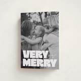 "Very Bold" - Holiday Cards in Snowflake by Jessie Steury - Folded Card