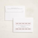 "Floral Folk" - Holiday Cards in Holly Berry by Mansi Verma - FREE Recipient Addressing