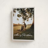 "Noelle" - Holiday Cards in Marshmallow by Pati Cascino - Folded Card