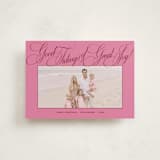 "Praline" - Holiday Cards in Gumdrop by Megan Davis - Front