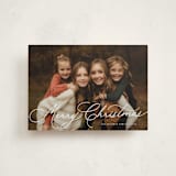 "Warm Sentiment" - Holiday Cards in Snow by Melanie Severin - Front