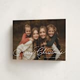 "Warm Sentiment" - Holiday Cards in Snow by Melanie Severin - Folded Card