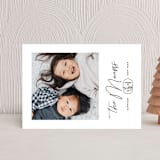 "Turning" - Holiday Cards in Snow by Owl and Toad - Front
