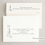 "Turning" - Holiday Cards in Snow by Owl and Toad - FREE Recipient Addressing