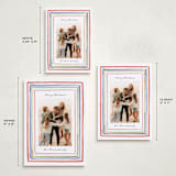 "Painted Frame Lines" - Holiday Cards in Gumdrop by Alethea and Ruth - Formats Available