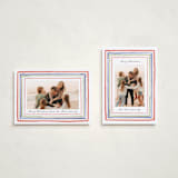 "Painted Frame Lines" - Holiday Cards in Gumdrop by Alethea and Ruth - Photo Orientation Options