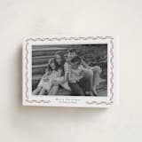 "Delicate Frame" - Holiday Cards in Holly Berry by Susan Moyal - Folded Card