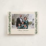 "evergreen garlands" - Holiday Cards in Eggnog by Rebecca Durflinger - Front