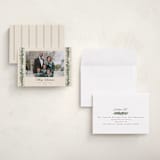 "evergreen garlands" - Holiday Cards in Eggnog by Rebecca Durflinger - Assembled