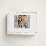 "Preppy Bow Border" - Holiday Cards in Candy by Susan Zinader - Folded Card