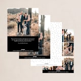 "New Year Newlyweds" - Holiday Cards in Diamond by Ella Weaver - Back of Card Options
