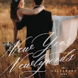 "New Year Newlyweds" - Holiday Cards in Diamond by Ella Weaver - Detail