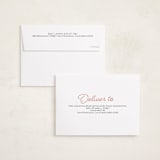 "Risograph Stamp" - Holiday Cards in Cherry by Sabrina Excene - FREE Recipient Addressing