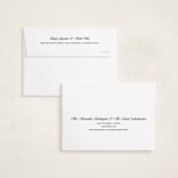 "Little Stripes" - Holiday Cards in Ruby by Annie Shapiro - FREE Recipient Addressing