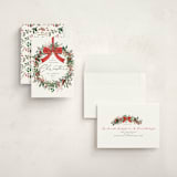 "Festive Holiday" - Holiday Cards in Snow by Susan Moyal - Assembled