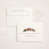"Festive Holiday" - Holiday Cards in Snow by Susan Moyal - FREE Recipient Addressing