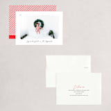 "Great Tidings of Joy" - Holiday Cards in Pitch by That Girl Press - Assembled