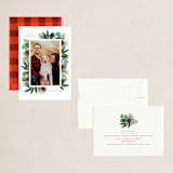 "Merry Holiday Greenery" - Holiday Cards in Holly by Brooke Chandler - Assembled