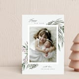 "Classic Greenery" - Holiday Cards in Forest by Nicoletta Savod - Front